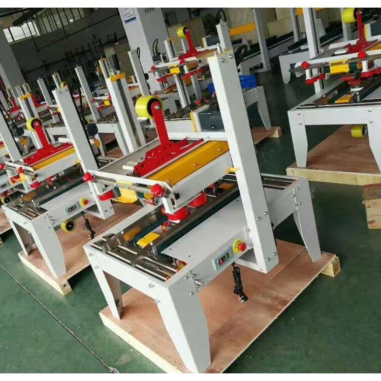
Automatic Flaps Folding Case Box Carton Sealer Sealing And Taping Machine 