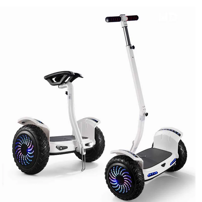 China Professional Manufacture OEM 10 Inch Smart Hoverboard Battery Adult Hummerhover Hoverboard with Lights with Handlebar