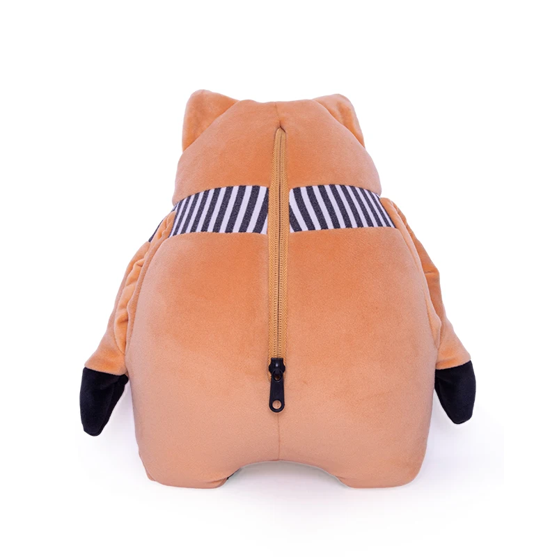 Bewalker 2 in 1  u shape pillow change plush toy Deformable Plush  Travel Pillow Animals Pillow Cartoon Headrest