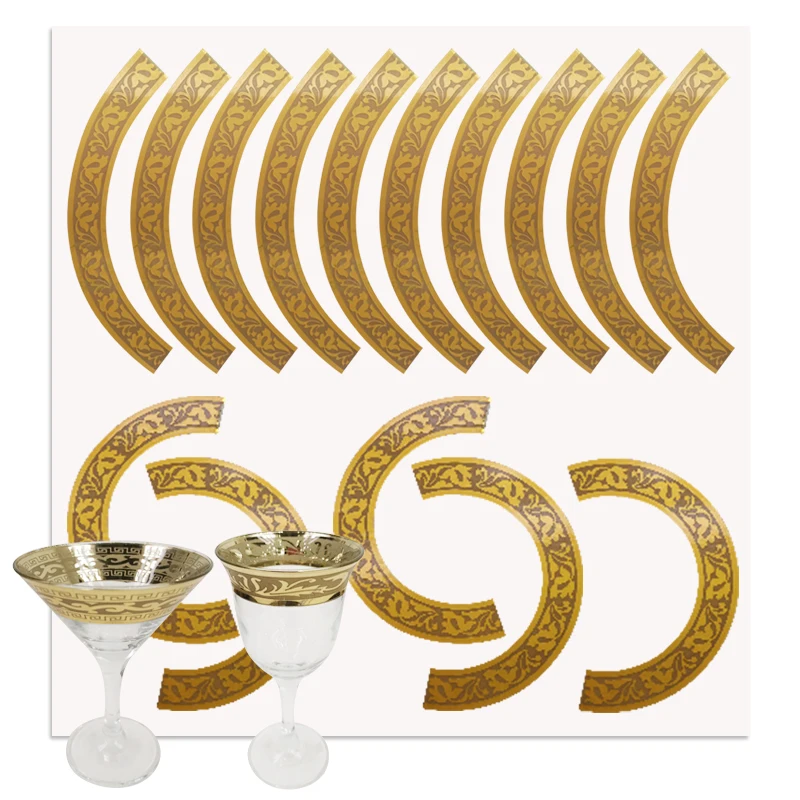 Новый дизайн 2022 г., фабричная водная переводная наклейка Foshan 60*80 см, экологически чистые водные переводки, печать для стеклянных стаканов