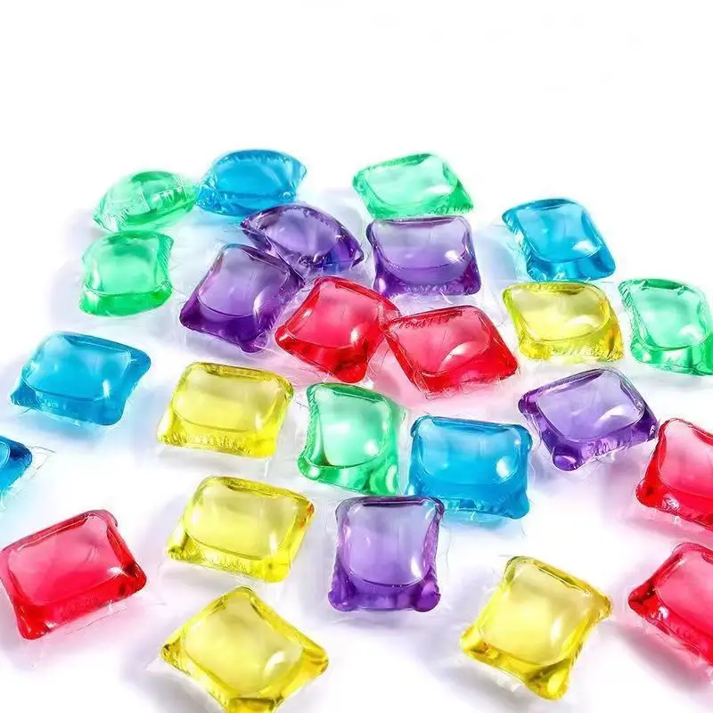 Factory hot sale all-in-one laundry gel beads laundry liquid granule capsules washing beads softly clean and leave fragrance