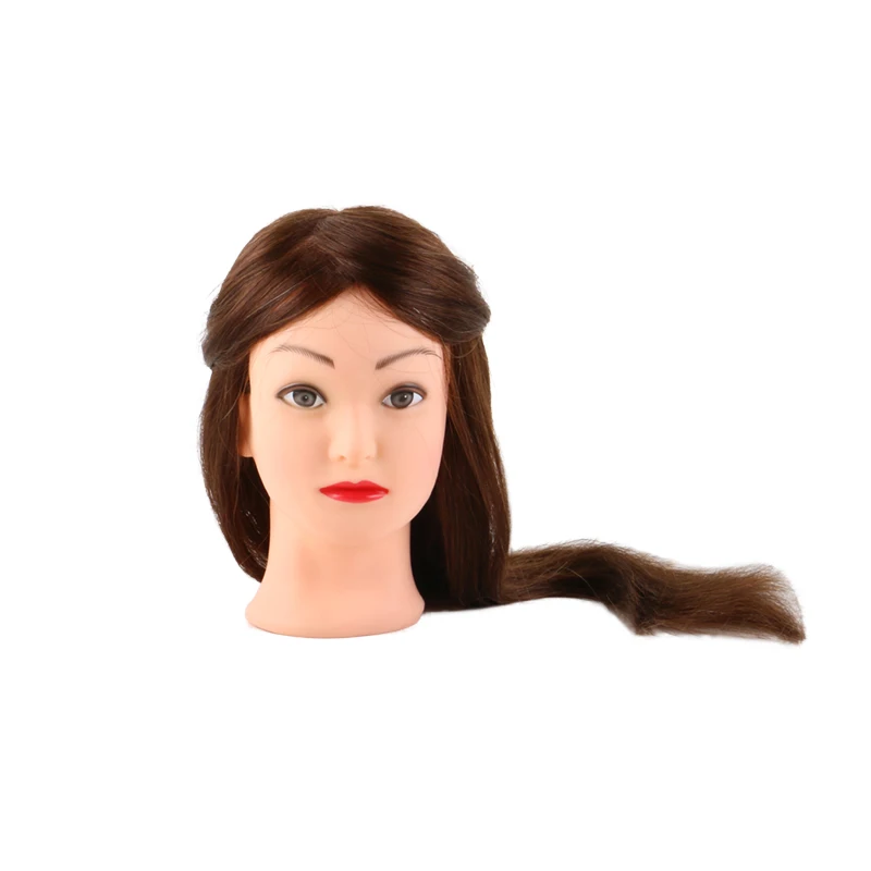 HARMONY Factory Outlet Cosmetology 100% Real Salon Practice Hairdresser Training Head Mannequin Doll Human Hair 12 Factory Price