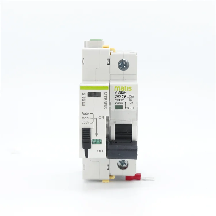 MT53RS 2P telecom tower remote control device auto recloser with MCB