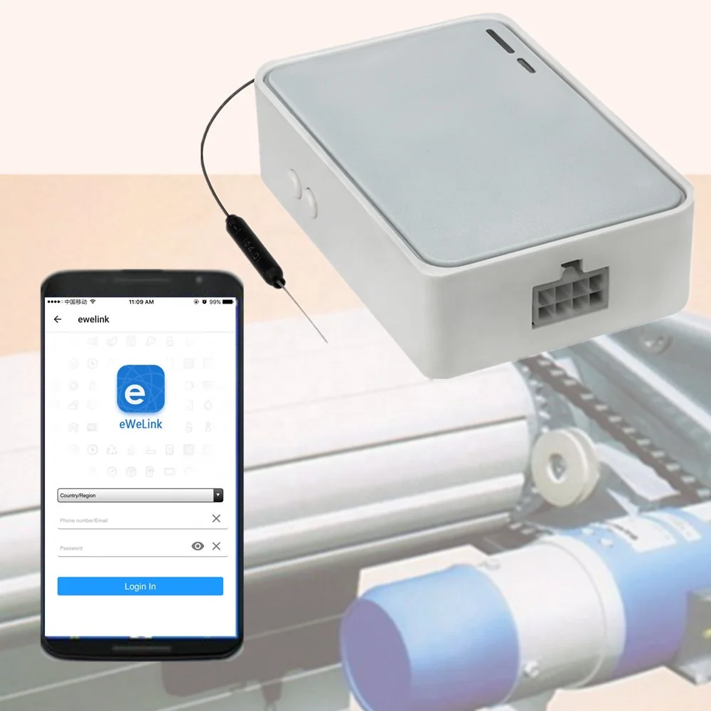 Universal Remote control for smart home as 2.4G Ewelink phone control remote shutter window and doors