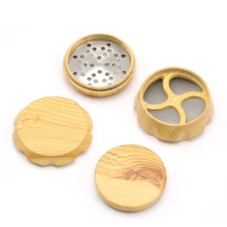 MUXIANG wood herb grinder Low MOQ cheap price factory direct indoor and outdoor usage herb grinder wood cusher