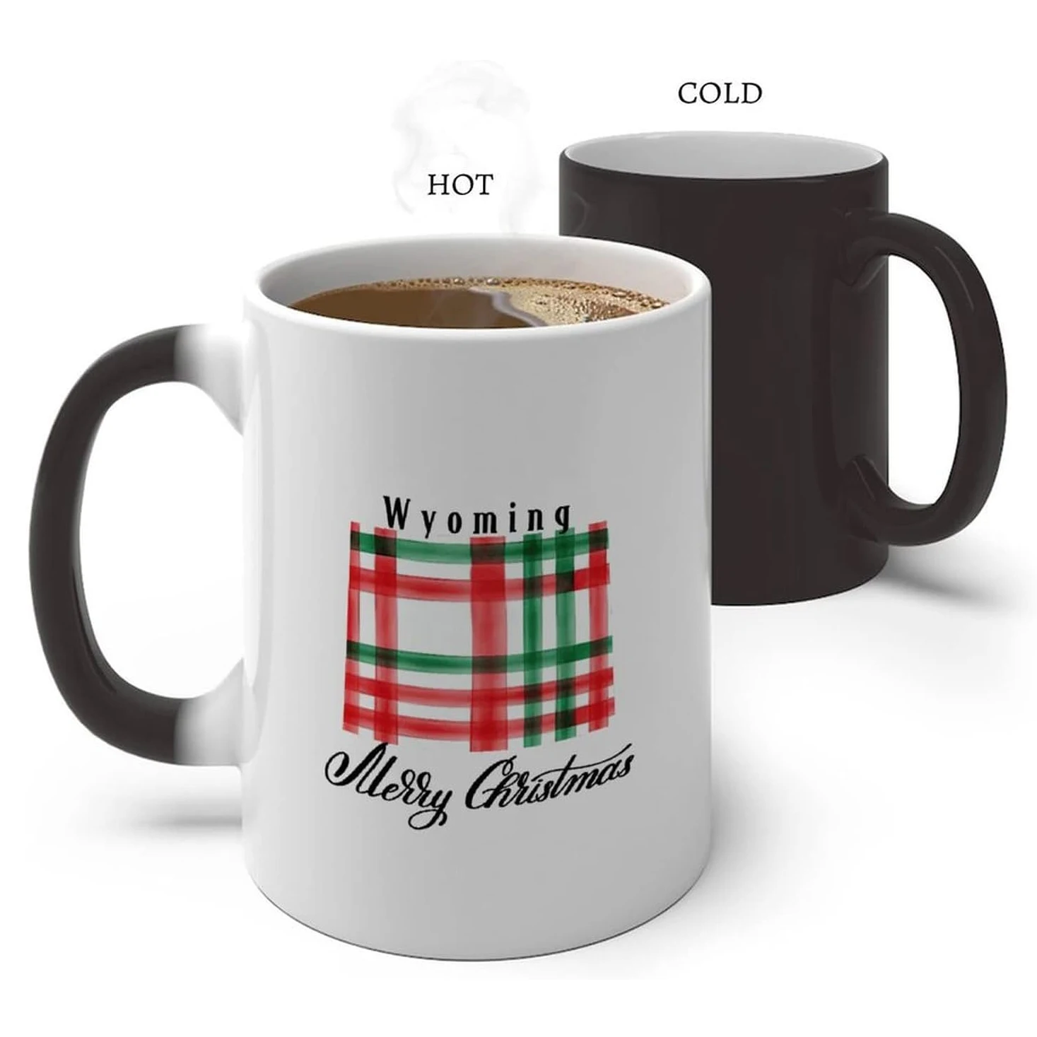 wholesale prices custom 11oz sublimation ceramic magic coffee mug color change cup sublimation blanks magic mug with handle