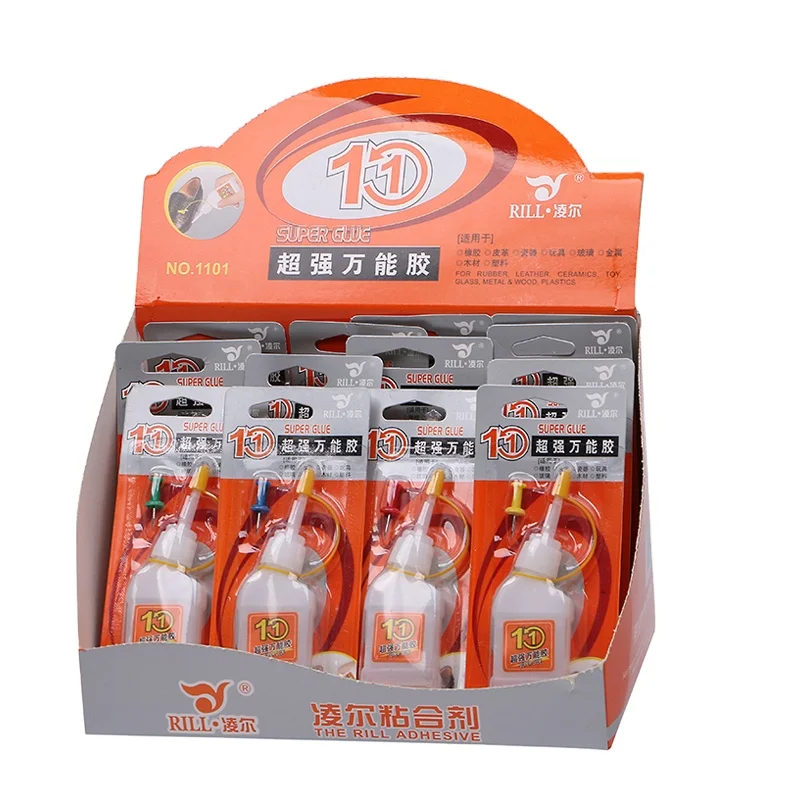 Жидкий супер-клей для резинки, пластика, металла, кожи, дерева, резины