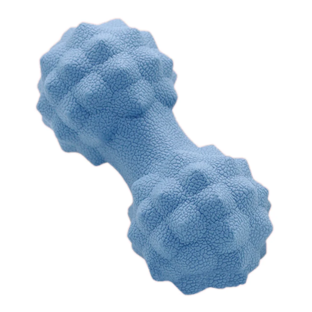 Двойной массажный Ролик в форме арахиса для Лакросса, самомассажный инструмент для спины, ног, шеи, позвоночника, плеч