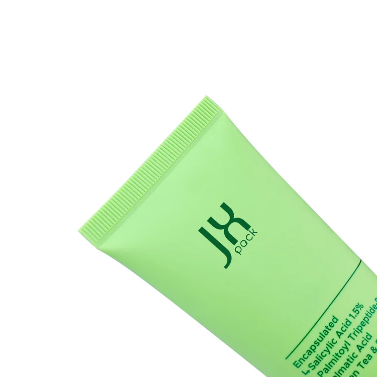 OEM biodegradable eco-friendly 50ml hand cream cosmetic plastic tube packaging for cosmetic cream