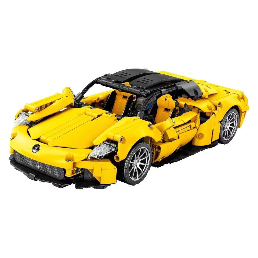 MJI 8612 Speed Super Racing Car Mini Bricks Accessory Building Block Car Kids Educational Toy gift 1269PCS