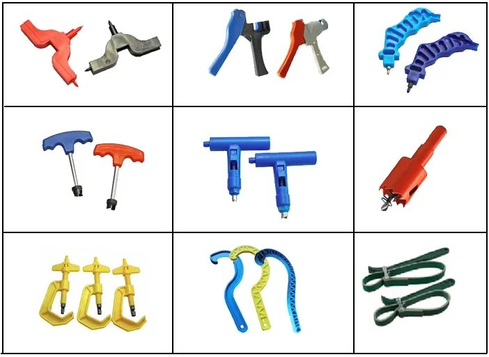 4mm Curved Handle Solid Hole Puncher 20mm PE Pipe Hose Hole Puncher For Irrigation Hole Puncher