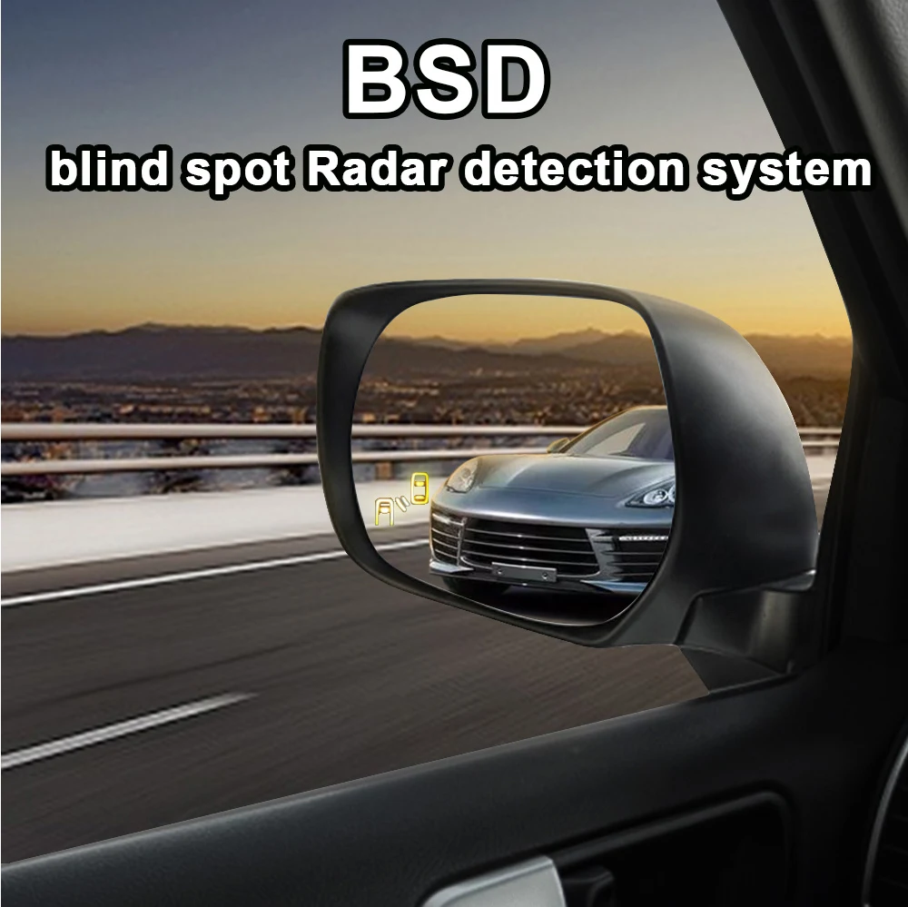 car blind spot mirror radar detection system used for Toyota prado 2020