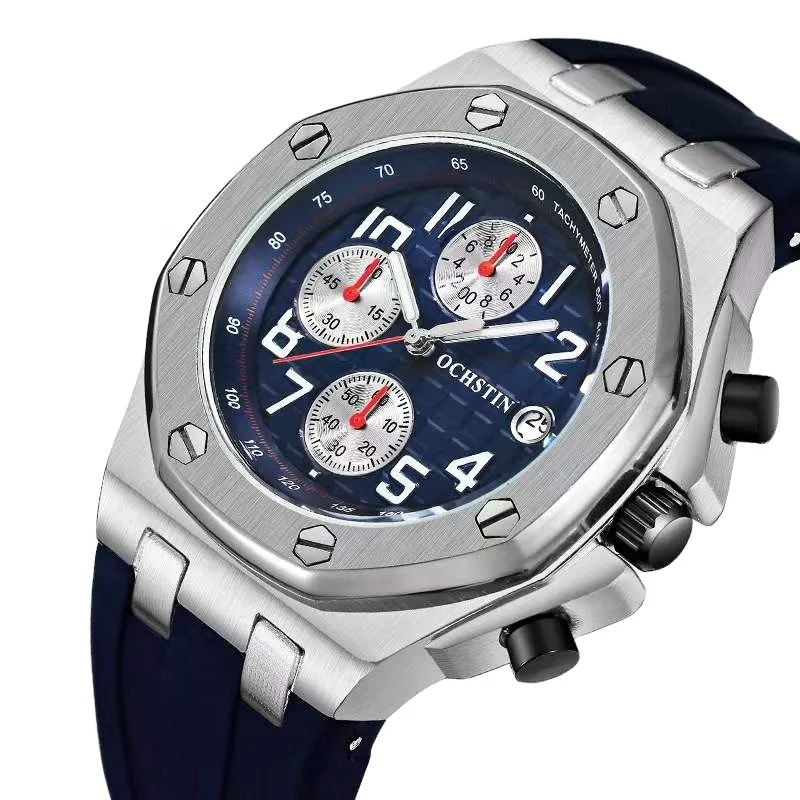 2021 SY men quartz watch authentic water proof date display Concise Leisure watch kit