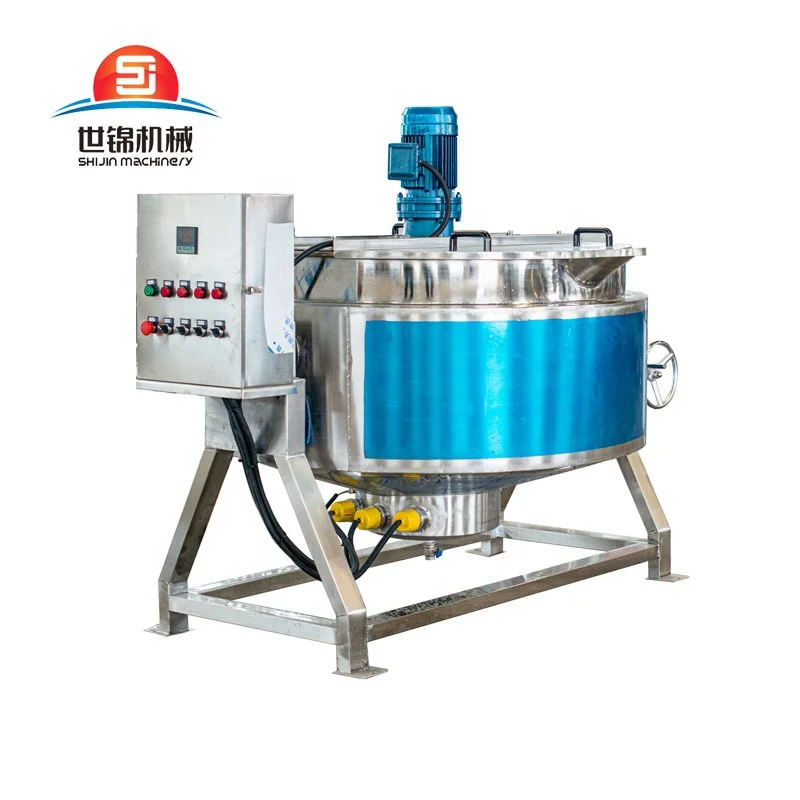big ginger paste machine cooking bone cheese planetary tea tomato intelligent bulgur cooking machine tilting