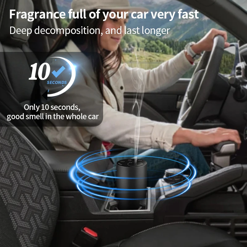 Product 2025 big area unique waterless defusers electric aroma diffuser machine car diffuser aroma