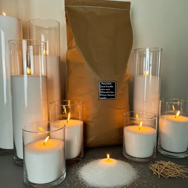 Hot-selling En Colores Sand Wax Natural for Candle Colorful Soy