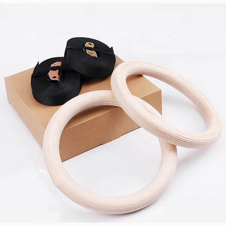 High Quality Wooden gym ring