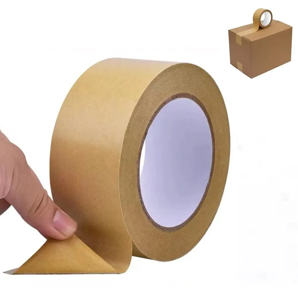 Photo Framed Packing Manufacturers Hot Melt quality degradable self adhesive kraft paper packing tape
