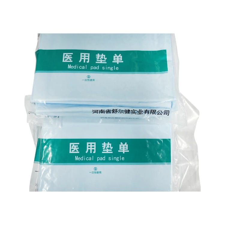 
CE Approved Disposable Medical Adult Personal Care Bed Pads Waterproof Incontinence nursing bed pad 