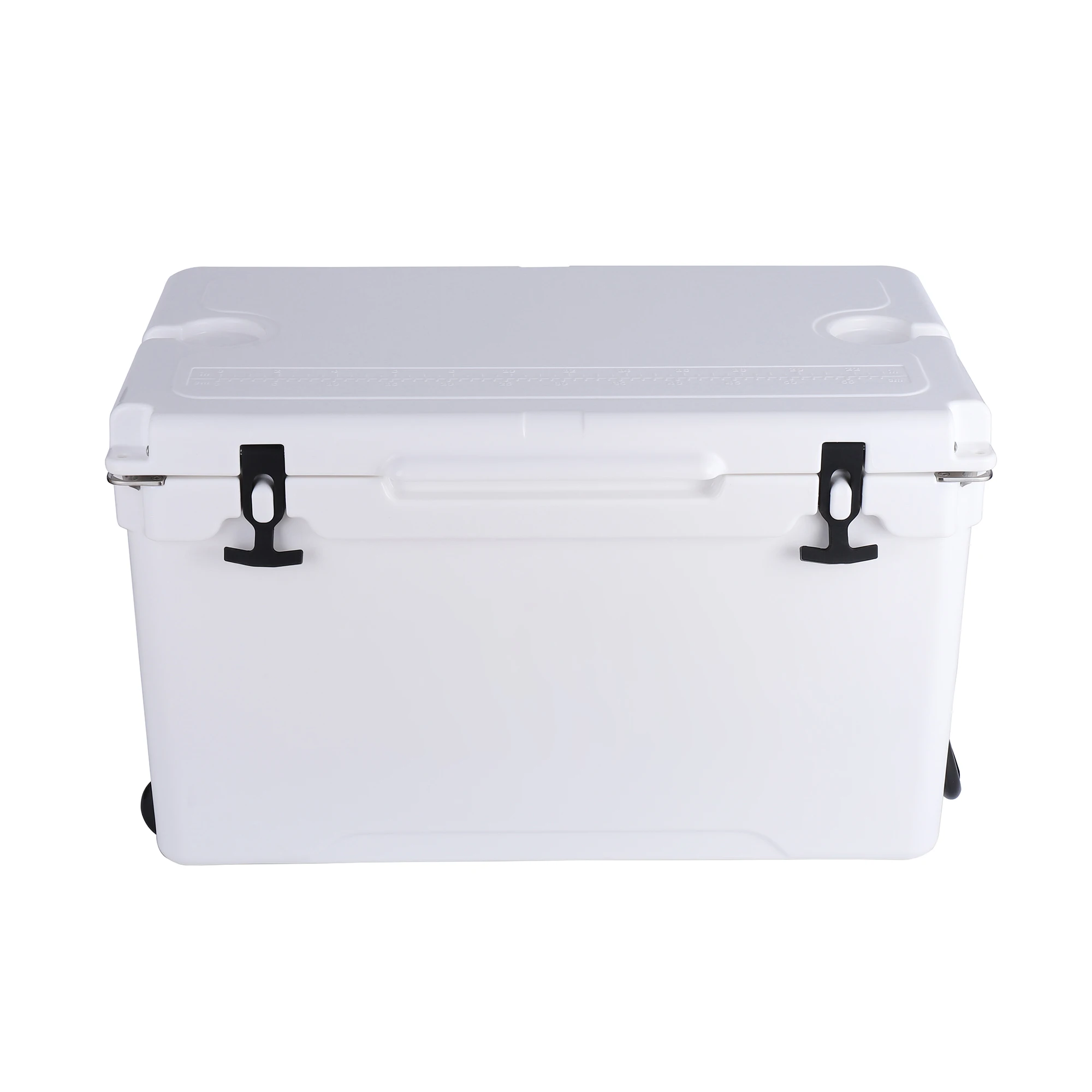 75L High quality cheap price wheeled hard coolers plastic rotomolded outdoor ice chest cooler box