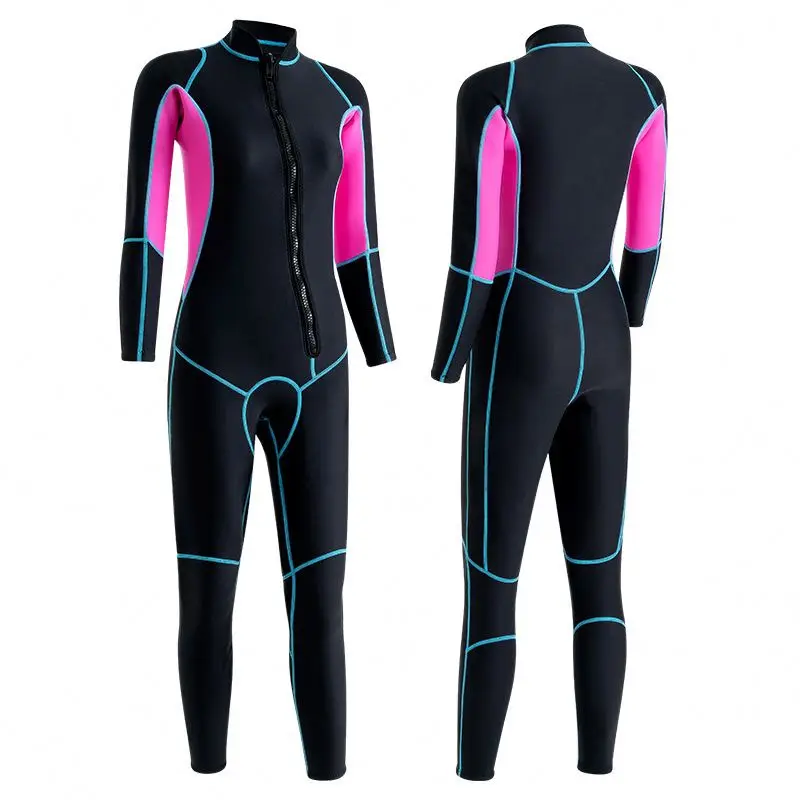 3mm Neoprene Custom Women And Men Warm and Cold Protection Surf Snorkeling One Piece Wetsuit