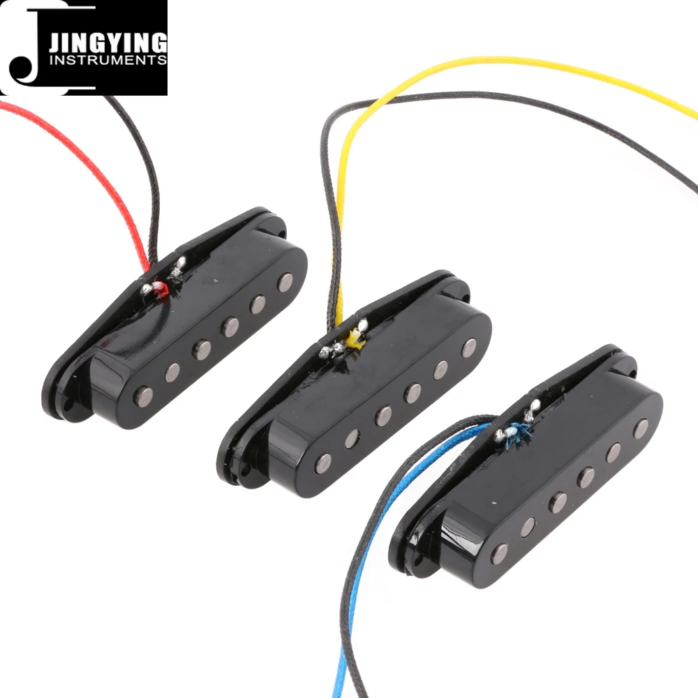 Wholesale S T Style Staggered Top Alnico V Magnet Electric Guitar Pickups