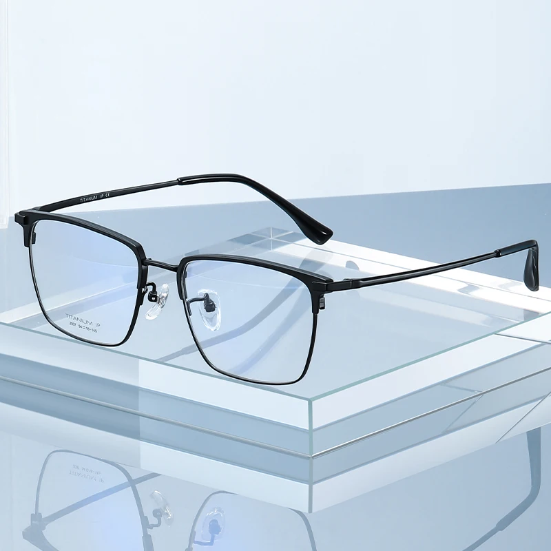men top quality eyeglasses manufacturer pure titanium luxury wholesale eye glasses