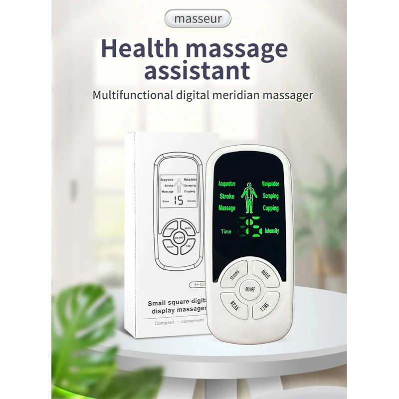 Selling cheap electronic pulse Tens therapy massager with electrode pad low frequency pulse physiotherapy treatment device