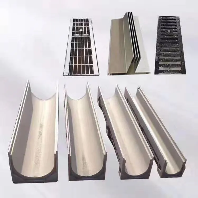 
High Quality Polymer Concrete Road Drainage Channel For Water 