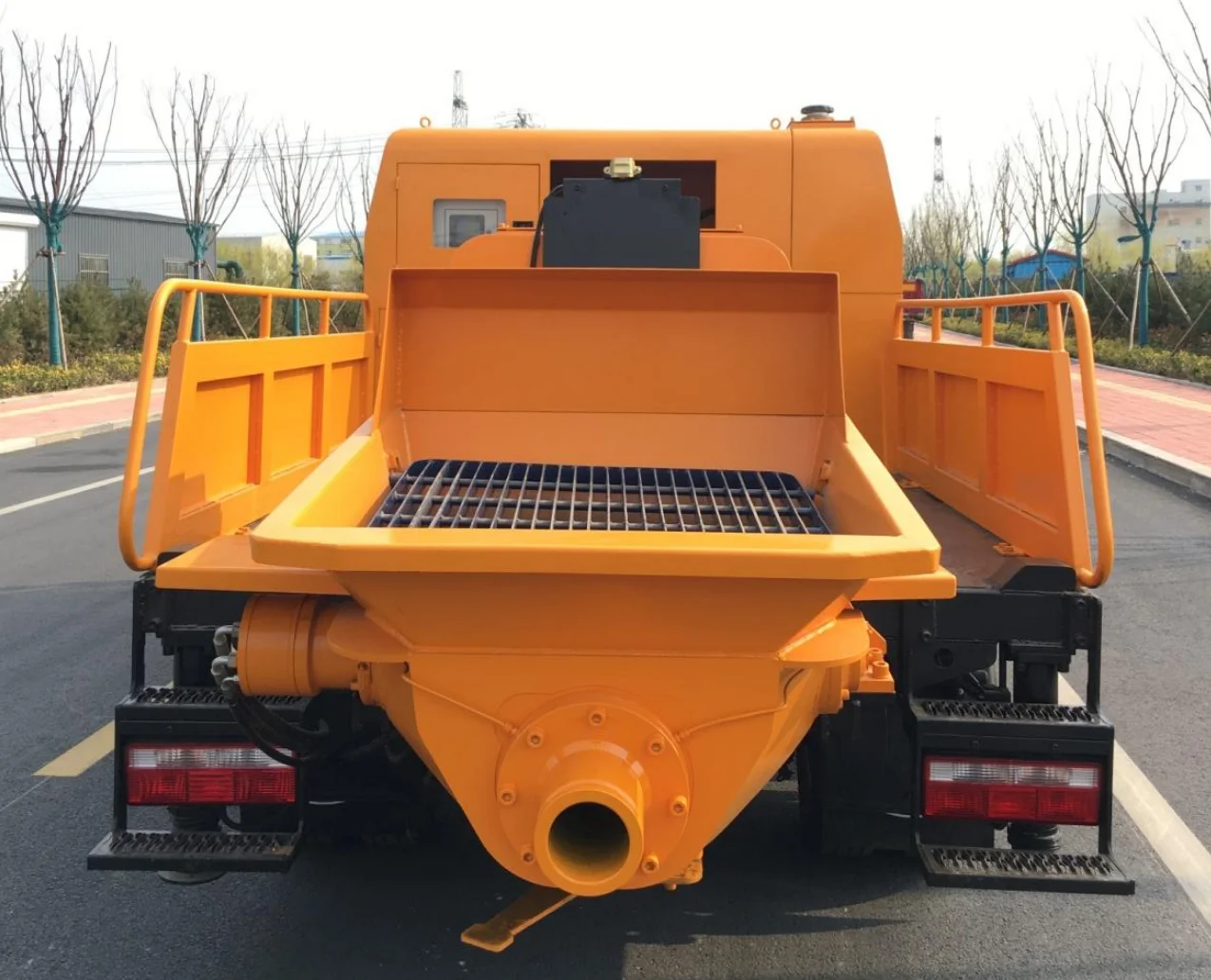 New Popularity Concrete Mixer and Pump Machines Provided 1 Set Self Loading Mixer Water Pump Self Driving Motar Mixer with Pump