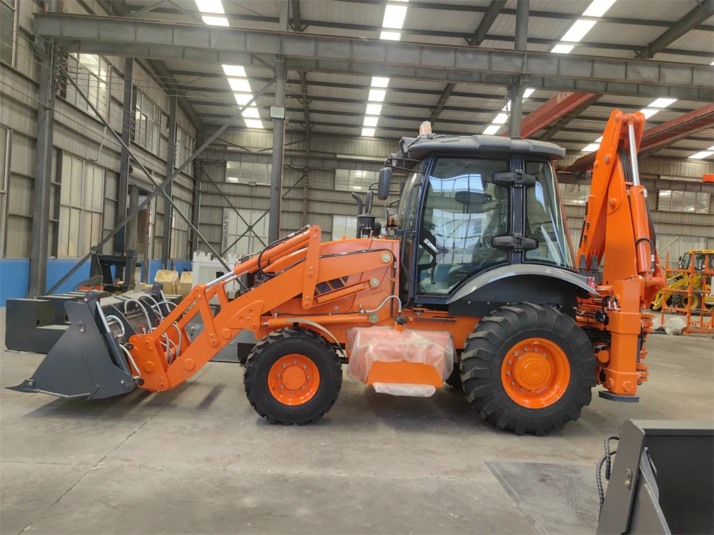 SOVOL Новый 8200 кг операционный вес 4wd экскаватор-погрузчик фронтальный погрузчик 2 5 тонн 4x4 для Бразилии и России