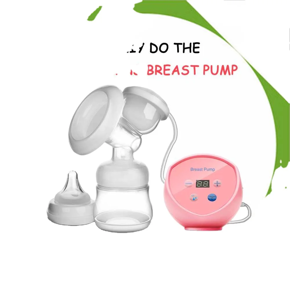 Baby electric massage breast pump feeding bottles extractor rechargeable Breastfeeding milk pump