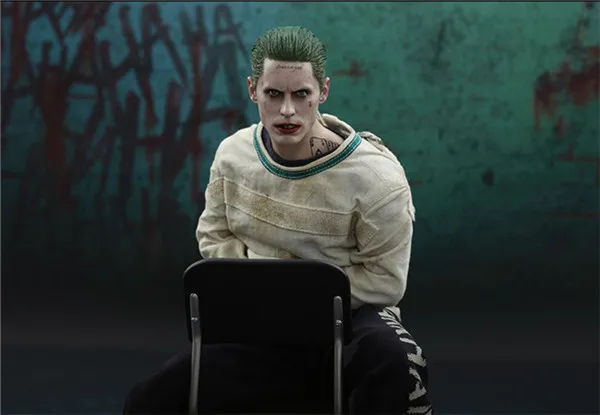 1 6 The Joker Variant scale Suicide Squad  Crazy Toys Genuine Arkham Asylum Ver. Joker PVC figure  Action Figure Toy hot