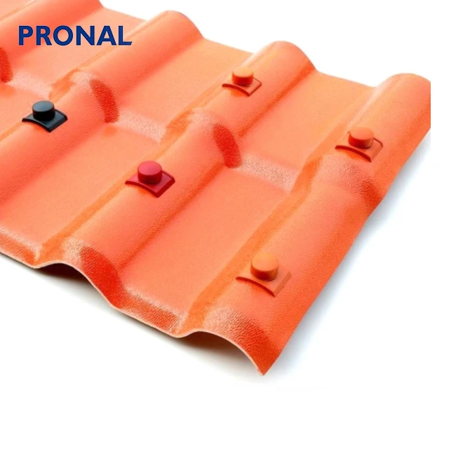 Synthetic Resin Roofing Sheet ASA Spanish Roofing Tile Plastic Roof Tile