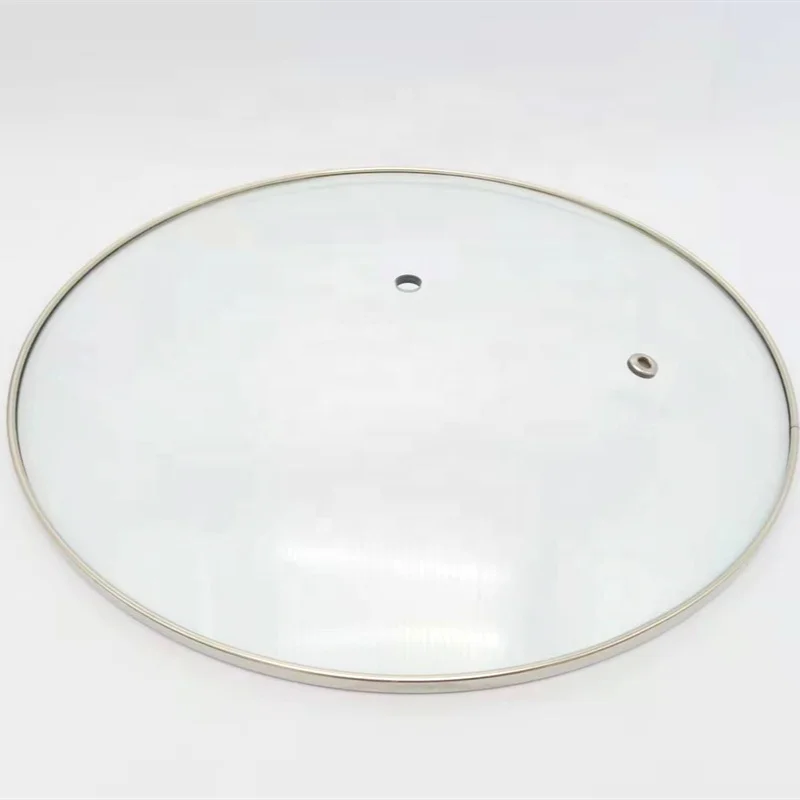 Cheap price wholesale Tapa Vidrio Templado C type tempered glass lid for cookware