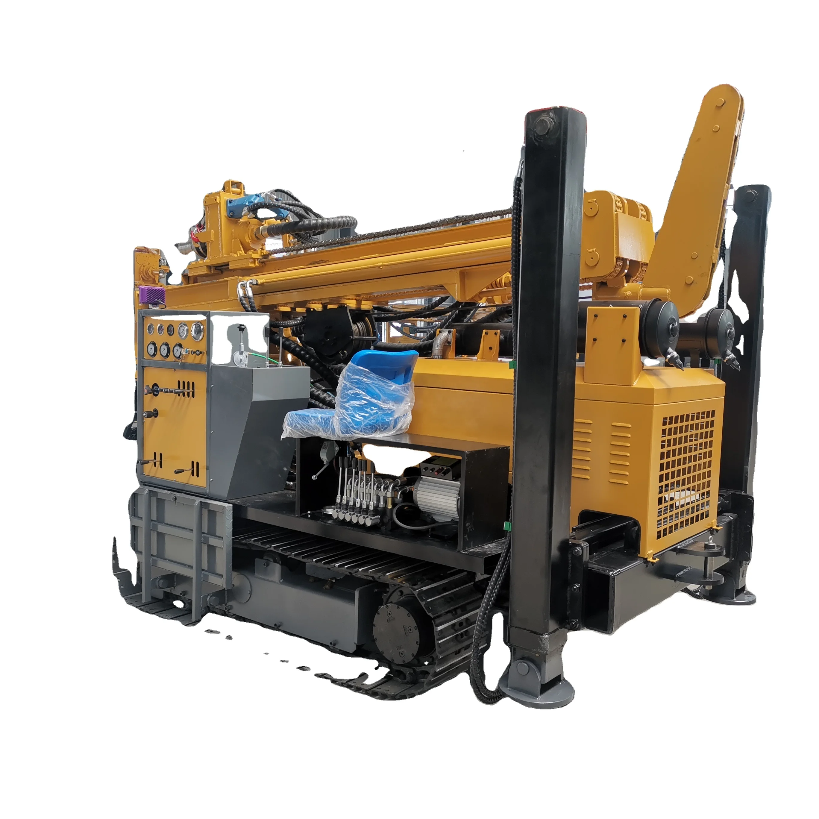 HQZ150L Pneumatic well drill rig Drilling Rig for Water Well