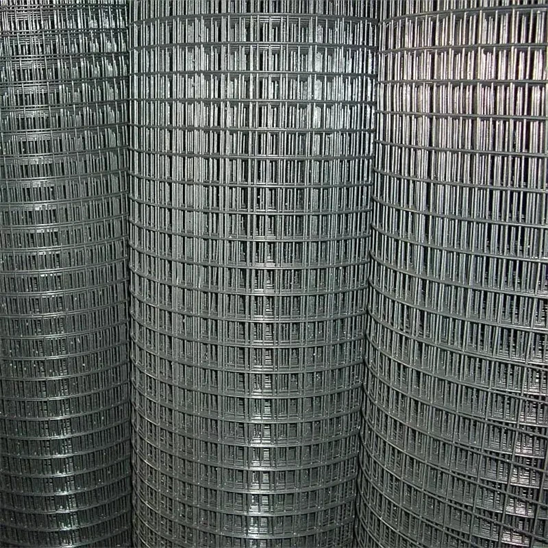 Galvanized Welded Wire Cattle Mesh With Spot Welding Point Coated For Construction