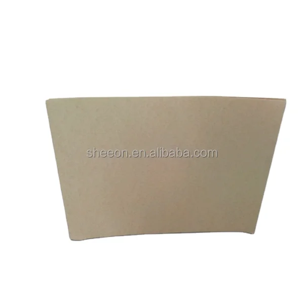 Environmentally Unbleached Bamboo Pulp board used for food additive