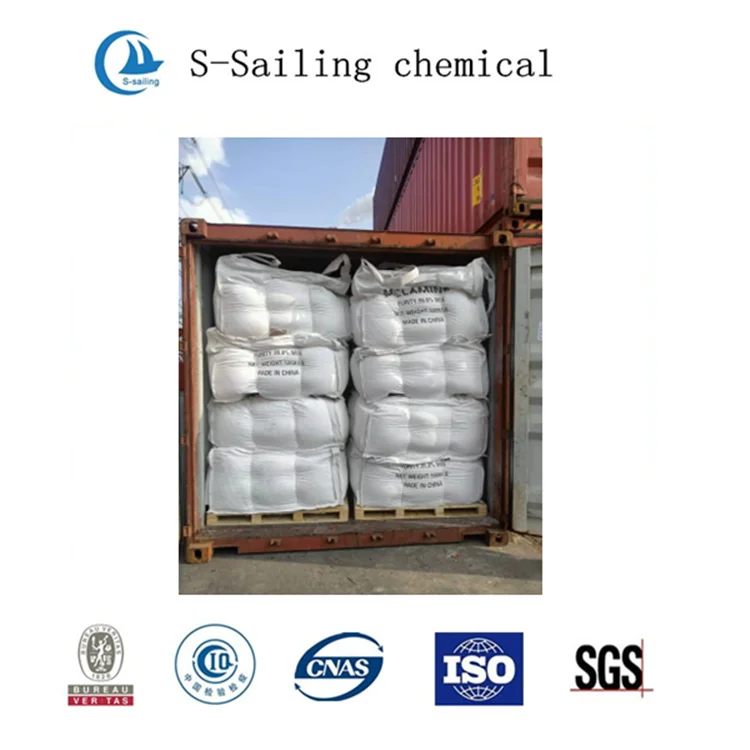 Factory Supply 99.5% Melamine for Coated Paper
