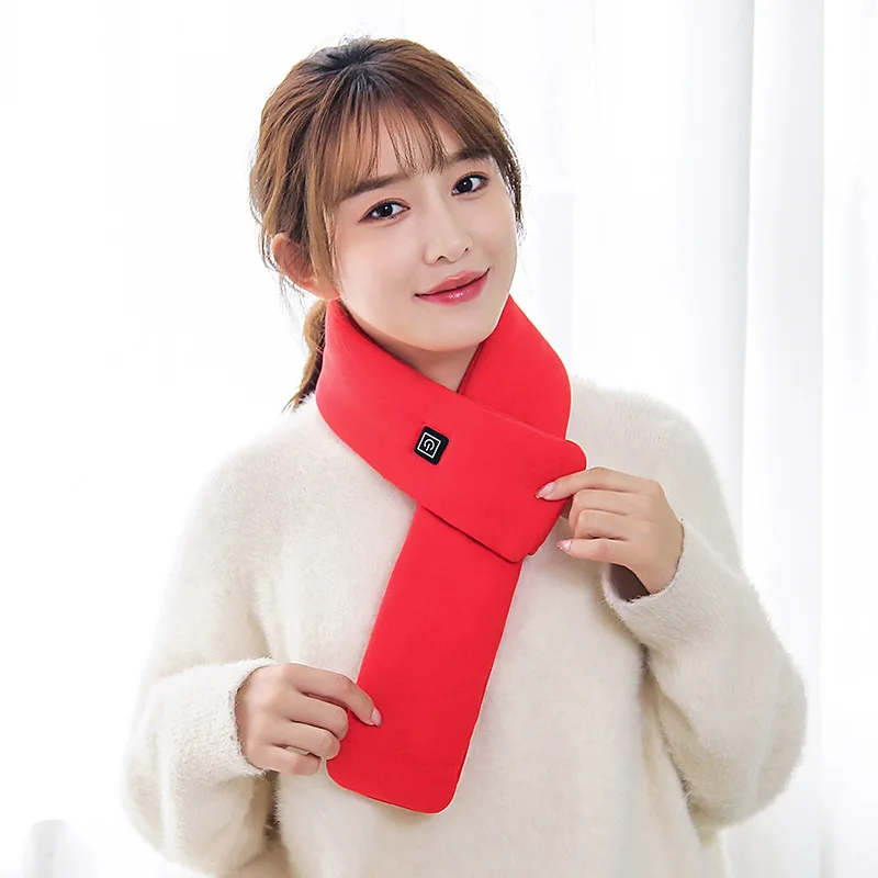 Heating Scarf Neck Protector, Intelligent Winter Cold Protection And Warmth Adjustable Temperature Heating Scarf