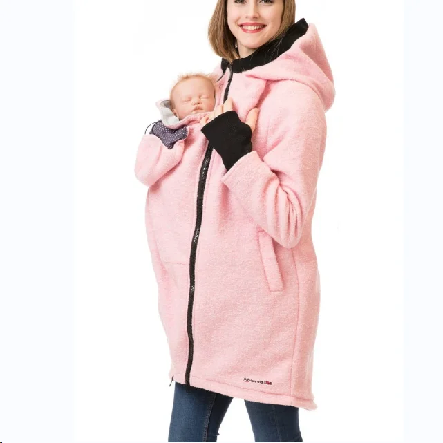 New 3 in 1 Winter Maternity Parka fur coat women coats ladies pregnant woman jacket and coat