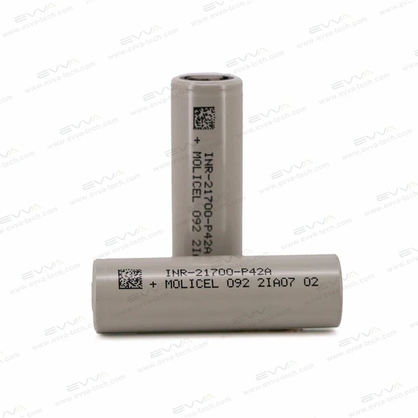 In Stock! MOLI INR21700-P42A 3.6V 4.2Ah 21700 Lithium ion Cell with 10C Discharge