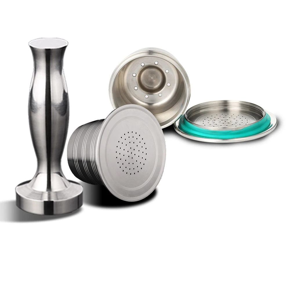 1 капсула Wareset оптовая продажа многоразовые капсулы для машины NESPRESSO мини-капсула из нержавеющей стали аксессуары кофе инструмент