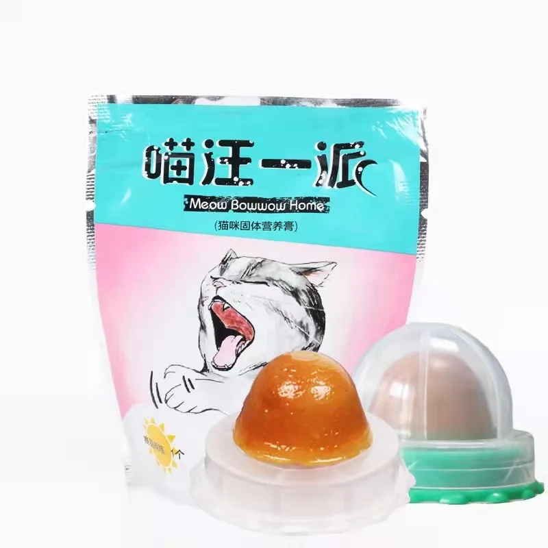 Cats Nutrition Snack Candy Ball Cat Healthy Treats Sugar Ball Catnip Nutrition Energy Candy Ball Size 1 pcs