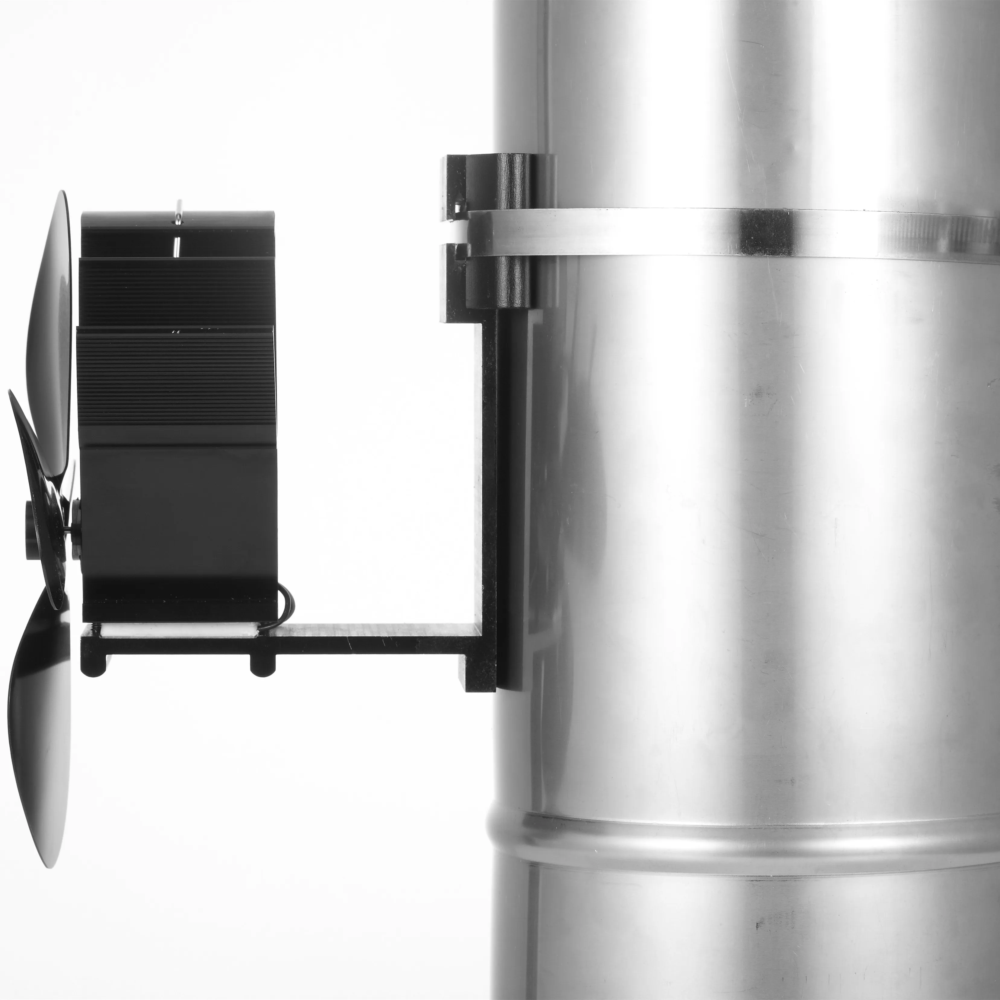 Liank Home Heater High Temperature Chimney Magnetic Flue 4 Blades Ecofan Wood Pellet Fireplace Exhaust Stove Fan