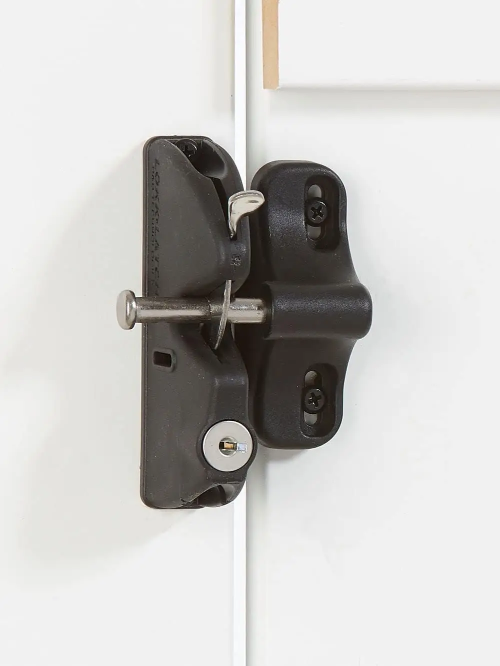 New Arrival Nylon Automatic Keyed Gate Lock Latch  Lockable Gravity Gate Latch