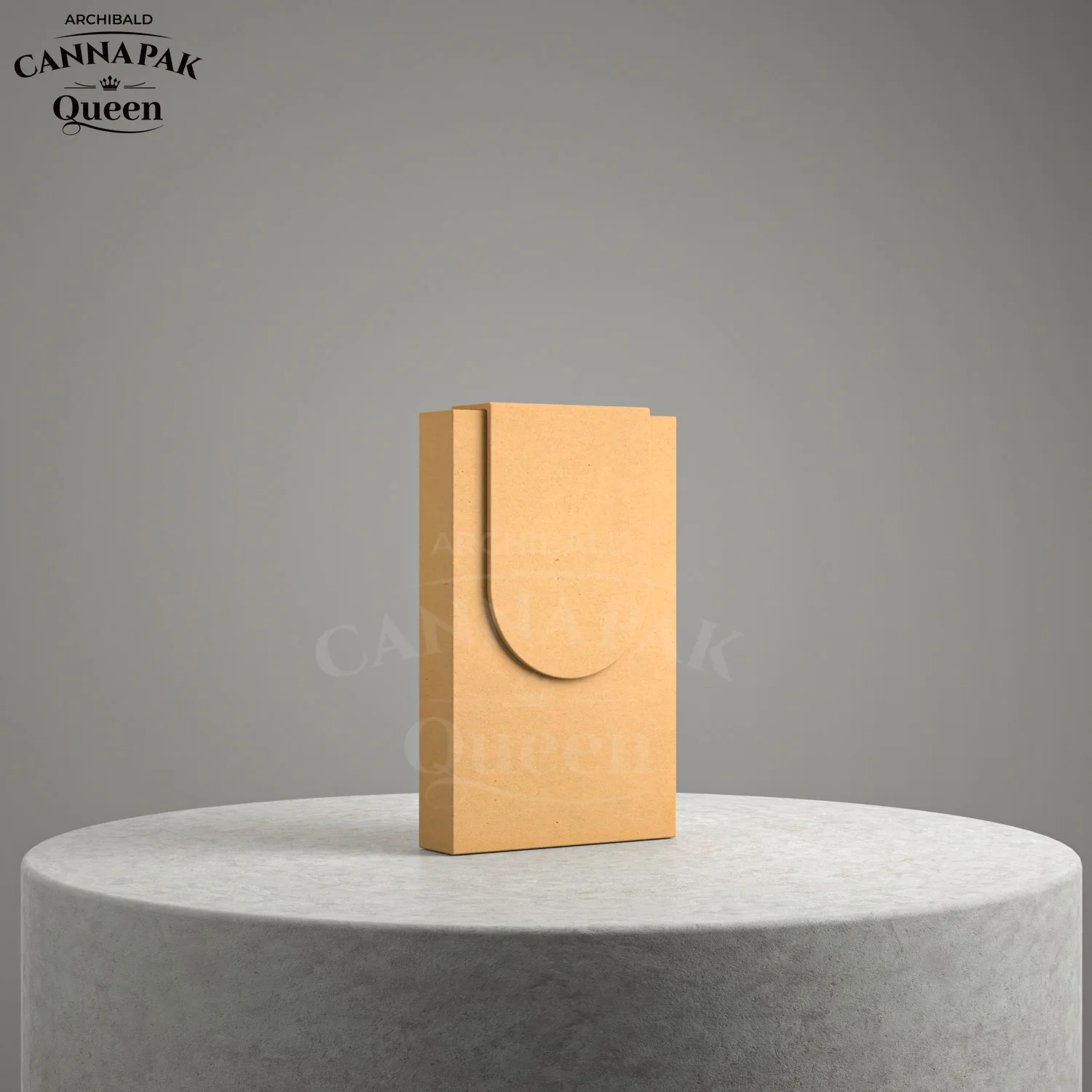 Archibald Custom stash box Premium Quality Pre Smell Proof Roll Pack Containers Kraft Paper Child Resistant Packaging Box Holder