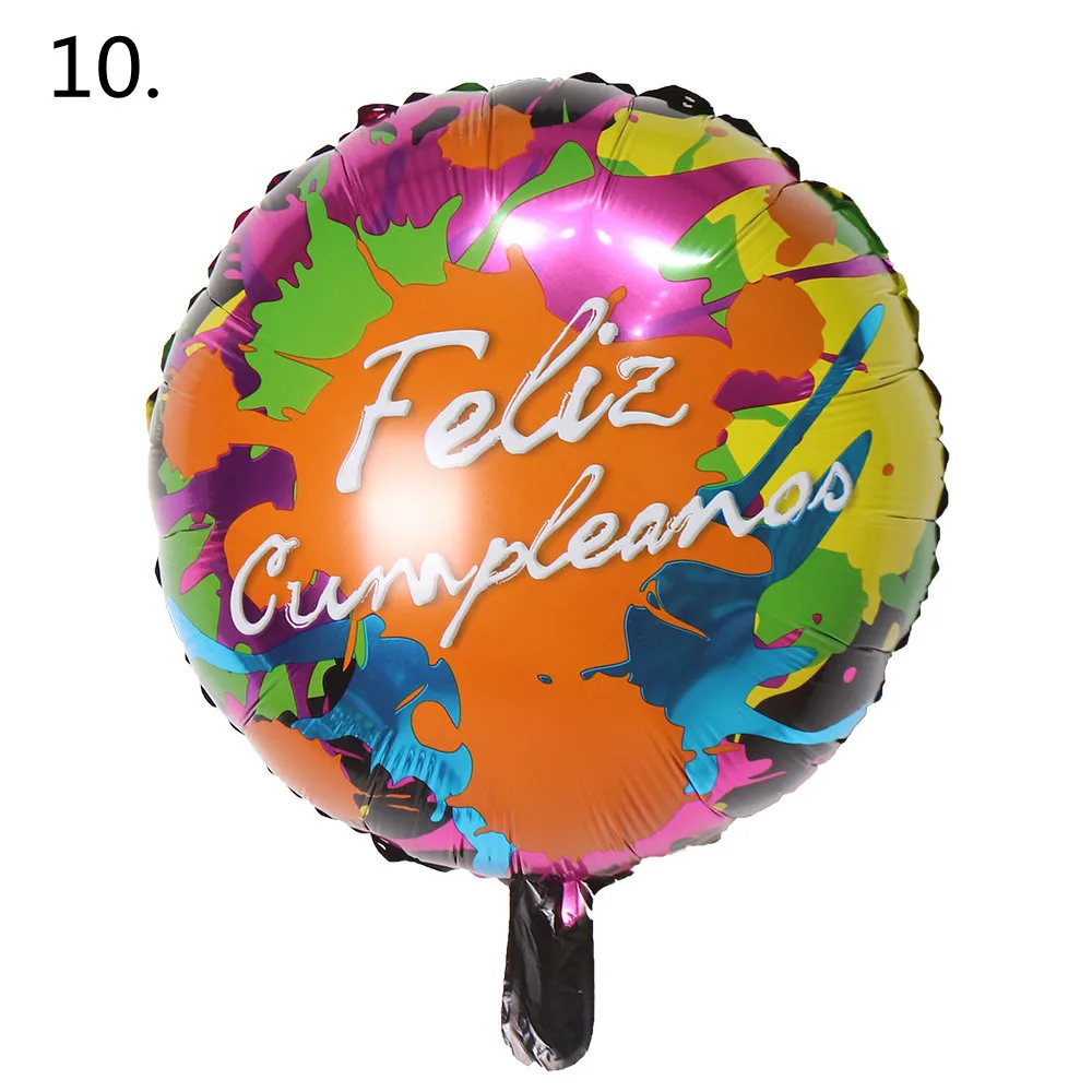 Pelicula de aluminio globos Cartoon 18inch Foil Balloon Supplies Baby Shower Gift Balloon Party Decoration For Happy Birthday
