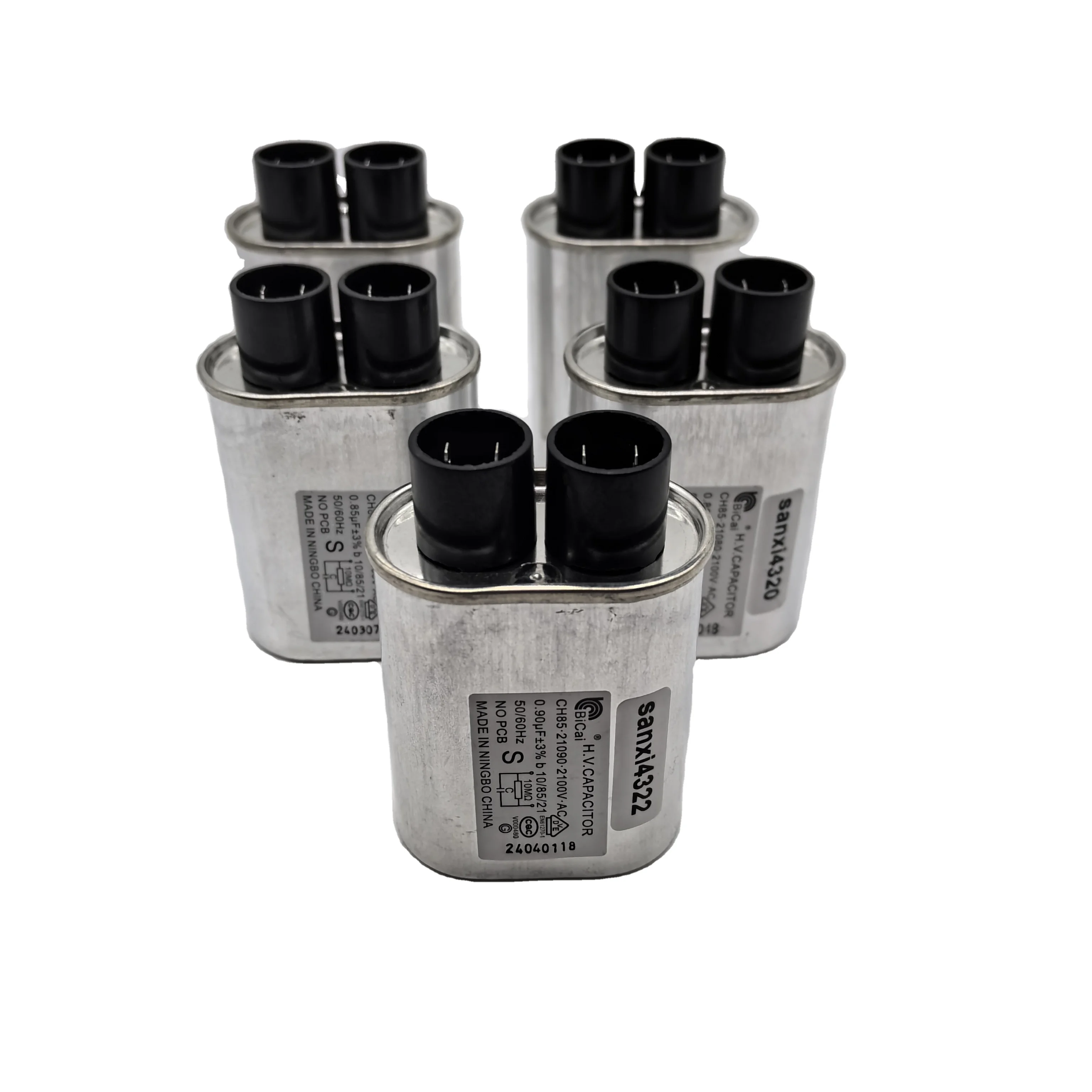 Оригинальный завод bicai CH85 2100 В 0 8/0 85/0 9/0 95/1 uf детали для домашней микроволновой печи HV конденсатор