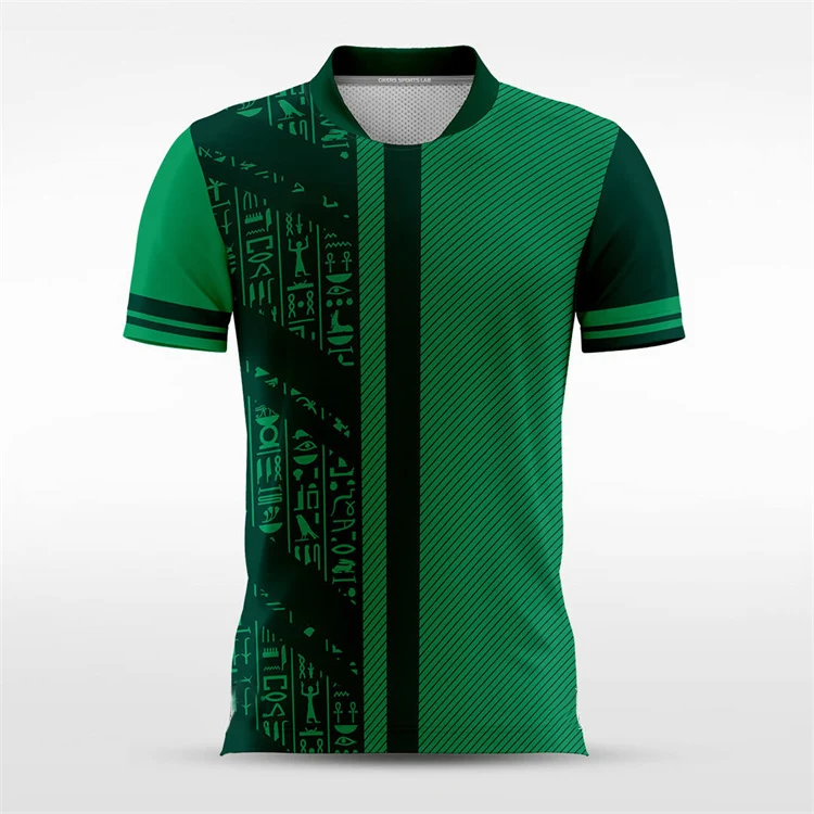 New Design Custom Logo Blank Retro Team Men Black Soccer Jersey Polyester Club Soccer Uniform Football Shirts